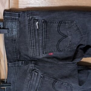 Men's Sz 33/30 Levi's 511 Slim Fit Gray 7-Pocket Jeans